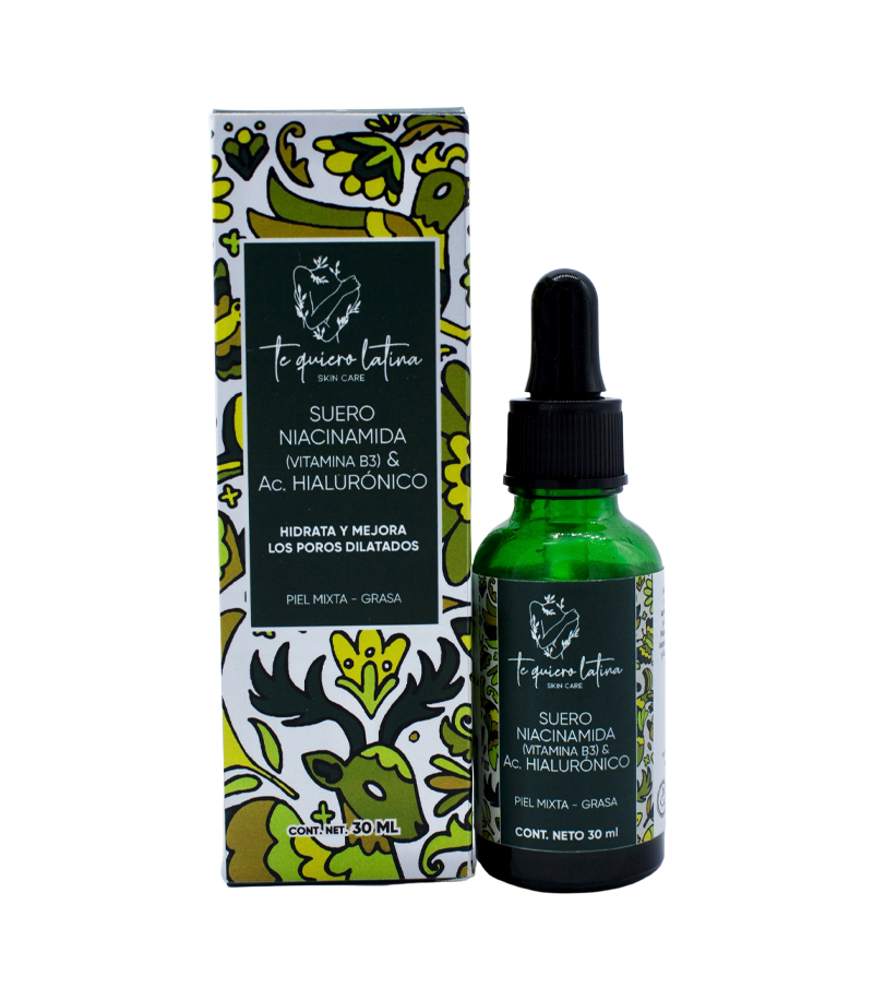 Serum Niacinamida & Ácido Hialurónico 30 ml.